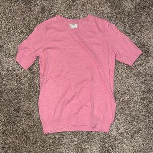J. Crew Cashmere Top in Pink